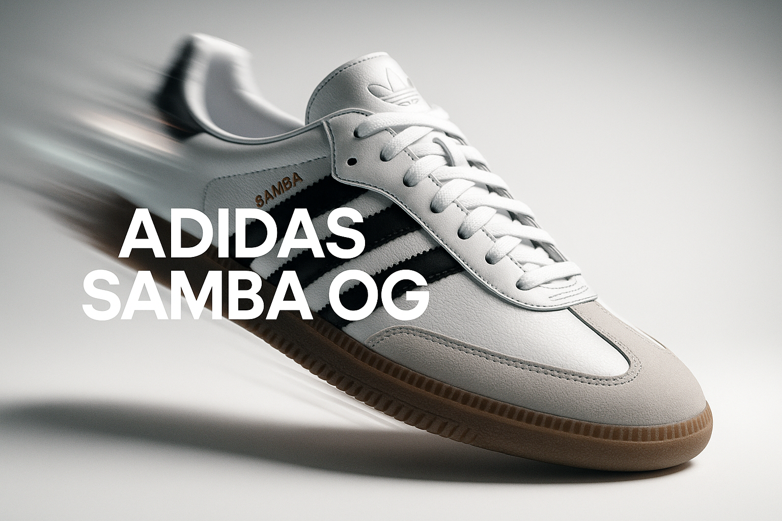 VIDEO POUR LA ADIDAS SAMBA OG WHITE
