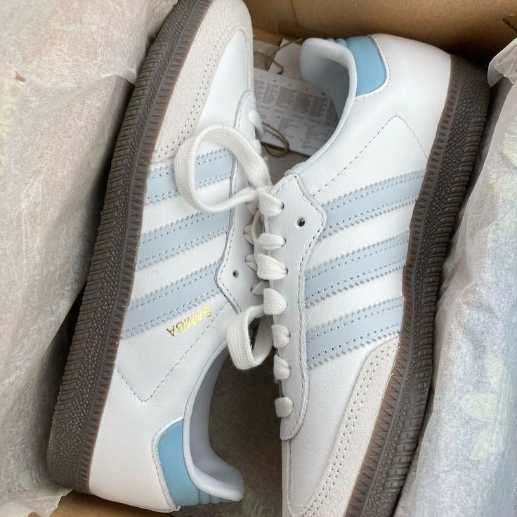 Adidas samba halo bleu