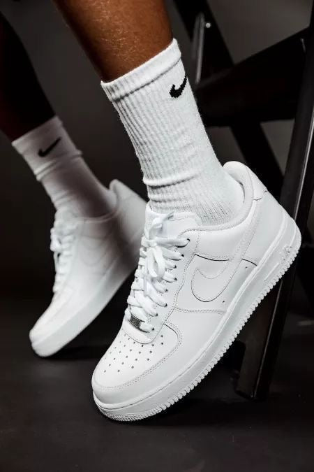 nike air force one white white