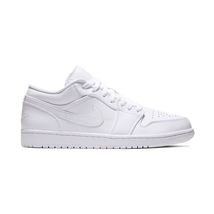 AIR JORDAN ONE BASSE TRIPLE BLANC