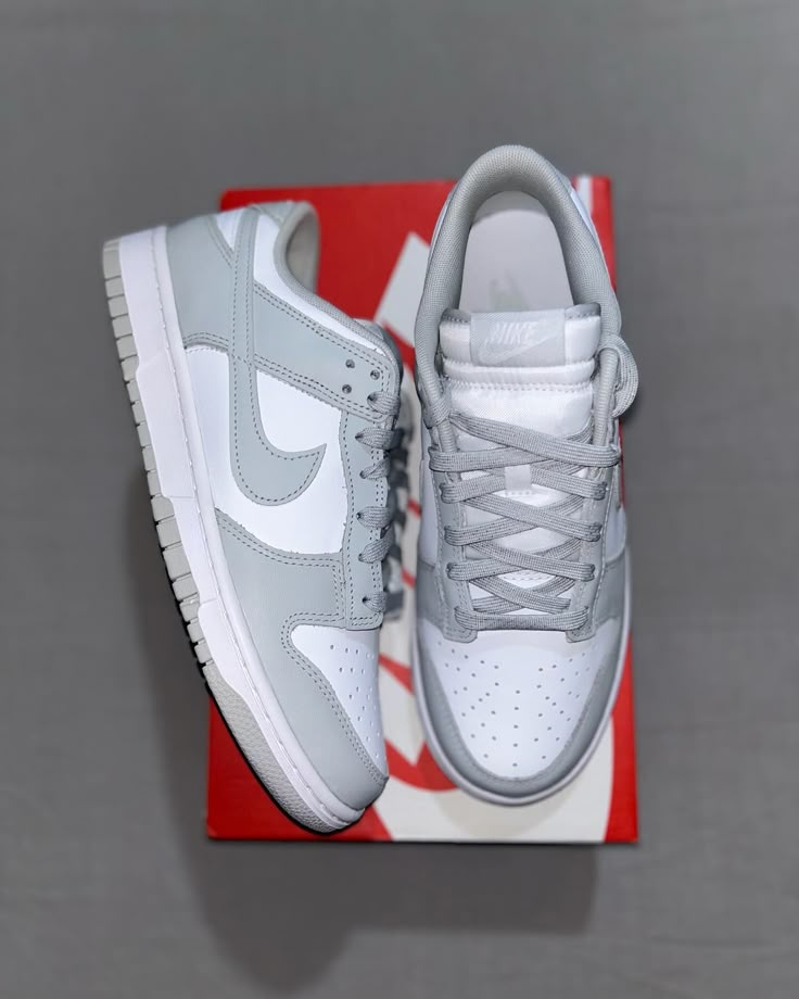 nike dunk low gray
